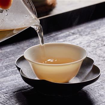 學古|若深杯 手工景德鎮(zhèn)瓷茶杯品茗杯 6只裝30ml 40ml