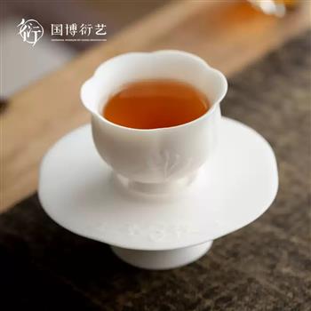 中國國家博物館宋式茶盞對(duì)杯套裝中式對(duì)杯禮盒伴手禮教師禮物